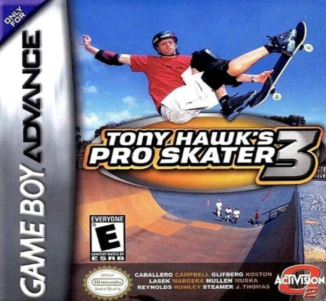 Tony Hawk's Pro Skater 3 Nintendo Game Boy Advance.
