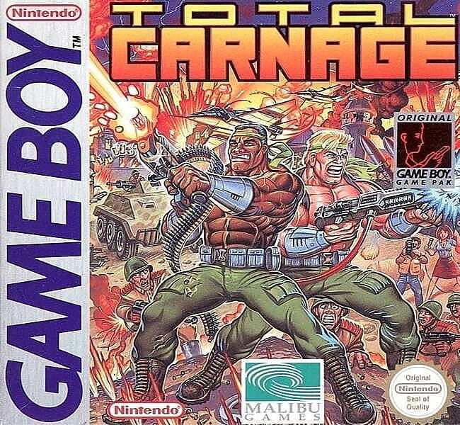 Total Carnage - Game Boy - Gandorion Games