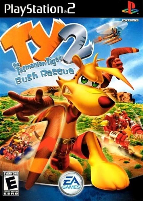 Ty the Tasmanian Tiger 2: Bush Rescue Sony PlayStation 2 Video Game PS2 - Gandorion Games