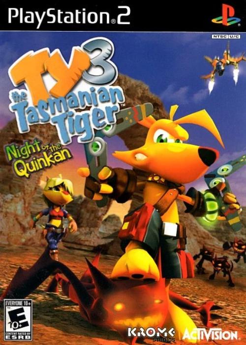 Ty the Tasmanian Tiger 3: Night of the Quinkan - Sony PlayStation 2 - Gandorion Games