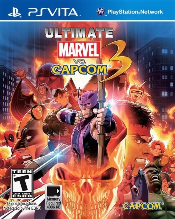 Ultimate Marvel vs. Capcom 3 Sony PlayStation Vita Video Game - Gandorion Games