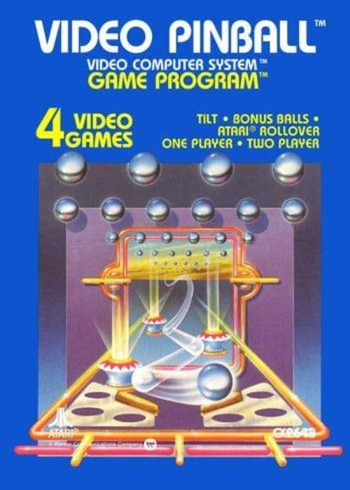 Video Pinball Atari 2600 Game - Gandorion Games