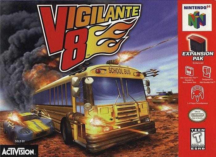 Vigilante 8 Nintendo 64 Video Game N64 - Gandorion Games