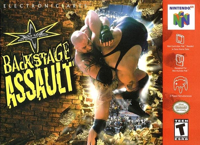 WCW Backstage Assault Nintendo 64 Video Game N64 - Gandorion Games