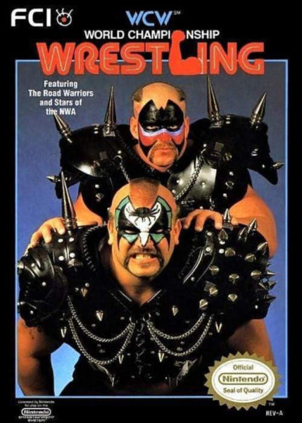 WCW World Championship Wrestling Nintendo NES Game – Gandorion Games