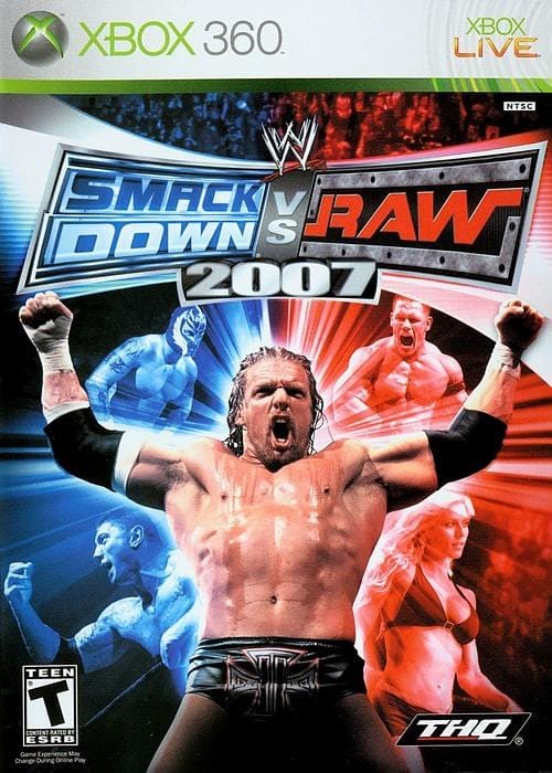 WWE SmackDown vs. Raw 2007 Microsoft Xbox 360 Video Game - Gandorion Games