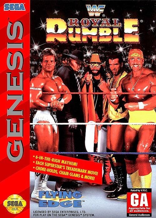 WWF Royal Rumble Sega Genesis Video Game - Gandorion Games