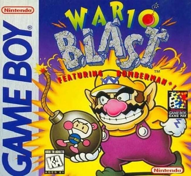 Wario Blast Featuring Bomberman - Game Boy - Gandorion Games