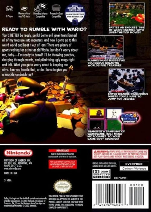 GAMECUBE : WARIO World Warioworld - PAL / FR Complet EUR 94,99 GAMECUBE : WARIO World Warioworld - PAL / FR Complet EUR 94,99