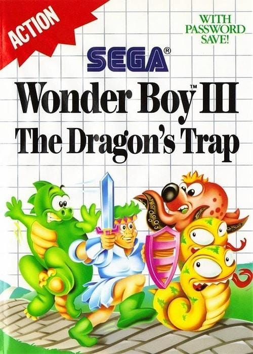 Wonder Boy III the Dragon's Trap Sega Master System - Gandorion Games
