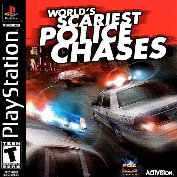 World's Scariest Police Chases Sony PlayStation Video Game PS1 - Gandorion Games