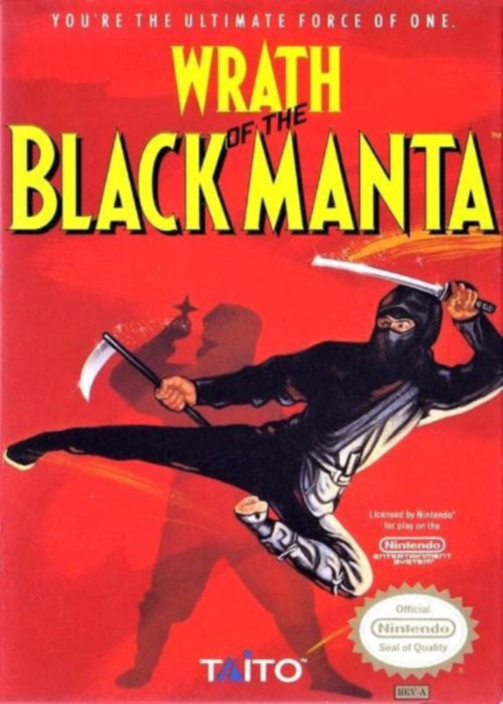 Wrath Of The Black Manta - Nintendo NES Game - Gandorion Games.