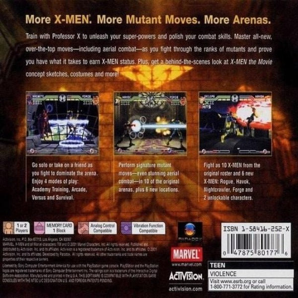 X-Men Mutant Academy 2 - PlayStation - Gandorion Games