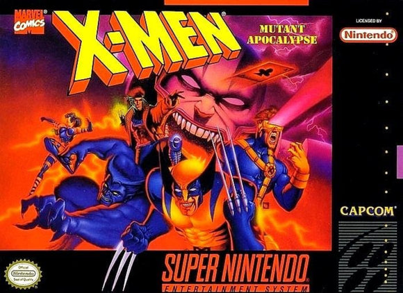 X-Men: Mutant Apocalypse - Super Nintendo.