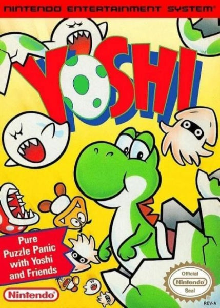 Yoshi Nintendo NES Video Game - Gandorion Games