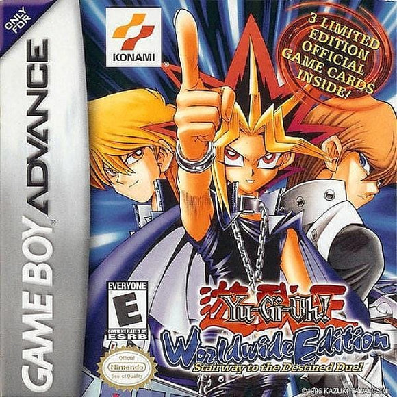 Yu-Gi-Oh! Worldwide Edition Stairway to the Destined Duel Nintendo Game Boy Advance Game - Gandorion Games