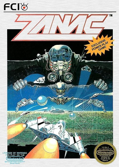 Zanac Nintendo NES Video Game - Gandorion Games