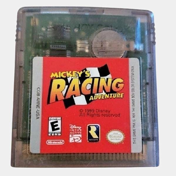 Gameboy Color Mickey's Racing Mickey's Racing Adventure Nintendo Game Boy Color GBC Video Game ...