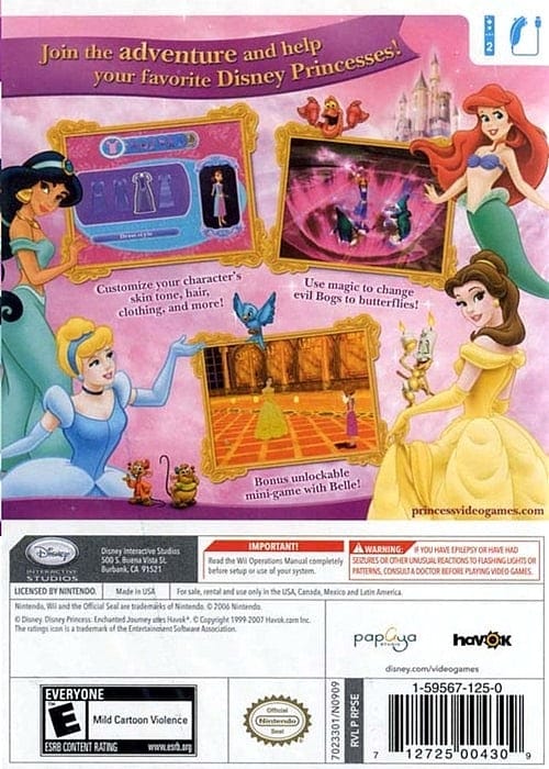 Disney Princess: Enchanted Journey, Disney Wiki