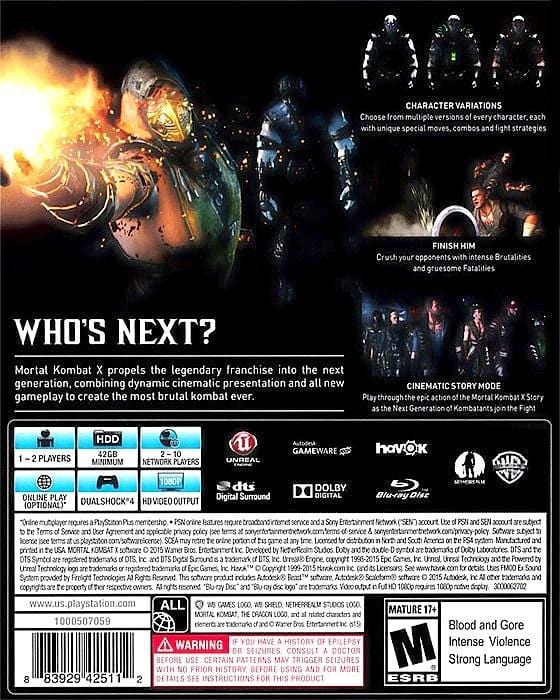 Mortal Kombat X Review (PS4) - ThisGenGaming