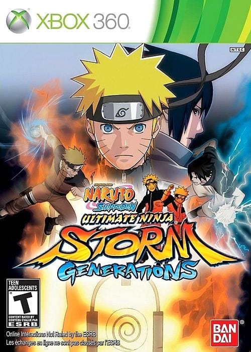 Naruto Shippuden Ultimate Ninja Storm Generations Microsoft Xbox 360 Video Game - Gandorion Games
