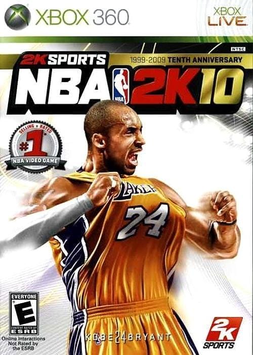 NBA 2K10 Microsoft Xbox 360 Video Game - Gandorion Games
