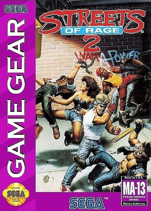 Streets of Rage 2 Sega Game Gear Video Game | Gandorion Games
