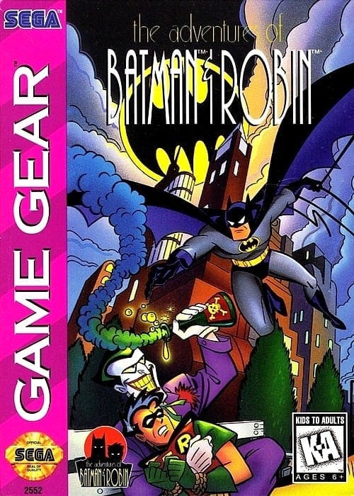 The Adventures of Batman & Robin Sega Game Gear Video Game - Gandorion Games