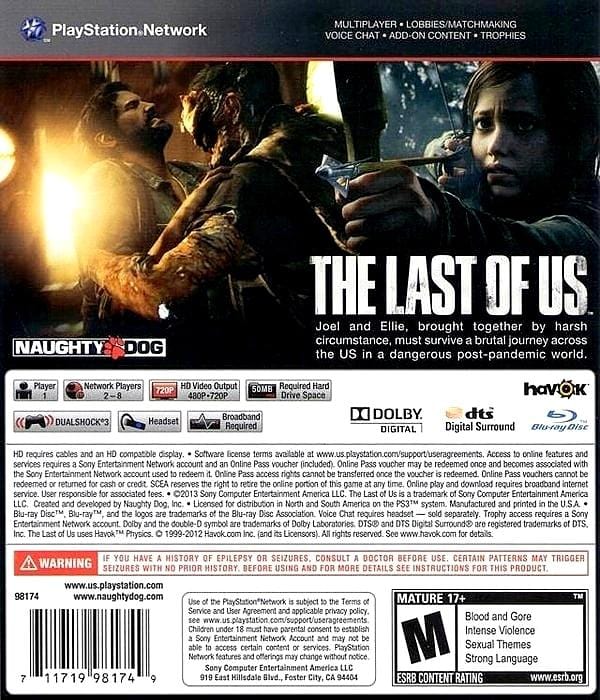  PS3 250GB The Last of Us Bundle : Video Games