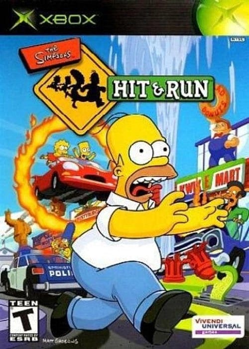 The Simpsons: Hit & Run Microsoft Xbox - Gandorion Games