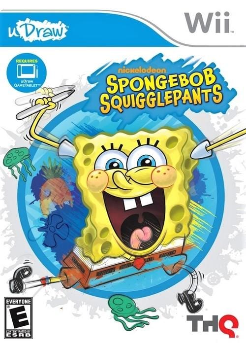 uDraw SpongeBob Squigglepants Nintendo Wii - Gandorion Games
