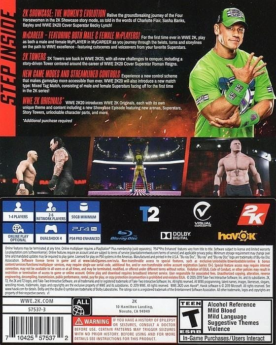 Wwe 2k 2k20 Official Cover WWE 2K20 20th Anniversary SmackDown