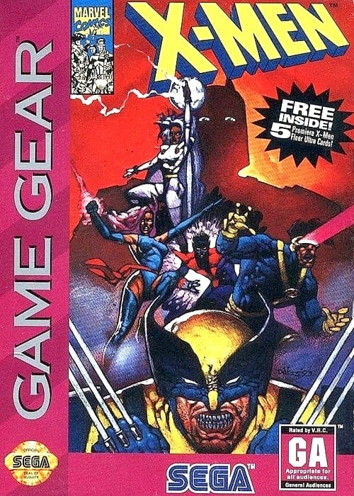 X-Men Sega Game Gear Video Game | Gandorion Games